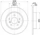 Диск гальмівний задній NISSAN QASHQAI 13- RENAULT KADJAR 15- 290X13 Hella Pagid 8DD 355 122-771 (фото 1)