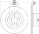Диск тормозной задний BMW X3 (F25), X4 (F26) 2.0D-3.0 10- Hella Pagid 8DD 355 129-811 (фото 1)