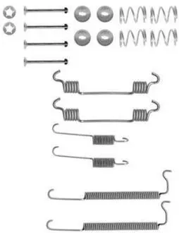 Ремкомплект гальмівних колодок Hella Pagid 8DZ355200811