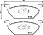 Гальмівні колодки дискові перед. Audi A3/Seat Leon/Skoda Fabia/VW Bora/Golf IV/V/VI HELLA 8DB 355 008-591 (фото 2)