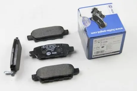 Колодки гальмівні дискові комплект; задн. HELLA 8DB 355 010-241