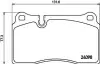 Гальмівні колодки дискові перед. Land Rover Range Rover III/Sport 3.6Td/4.2 02.05- VW Touareg I /Touareg II 04- HELLA 8DB 355 011-851 (фото 2)