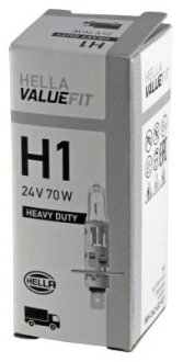 Лампа 24V H1 70W P14.5s VALUEFIT HELLA 8GH 242 632-021