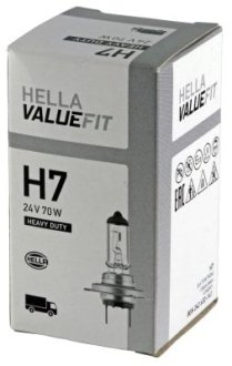 Лампа 24V H7 70W PX26d VALUEFIT HELLA 8GH 242 632-141