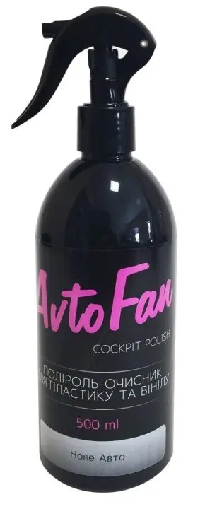 Поліроль для пластика AVTOFAN Нове Авто 500ml. Helpix 4823075802883 (фото 1)