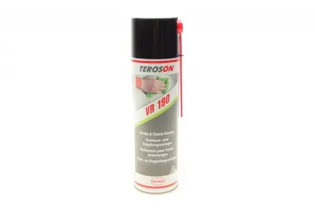 Засіб для очищення компонентів гальмівної системи TEROSON Brake Cleaner VR 190, 500ml Henkel-Parts 232315