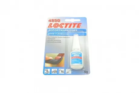 Суперклей еластичний LOCTITE 4850, 5g Henkel-Parts 373352