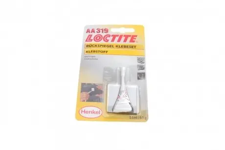 Клей для дзеркал заднього виду AA 319, 5ML+1 MESH LOCTITE 195908