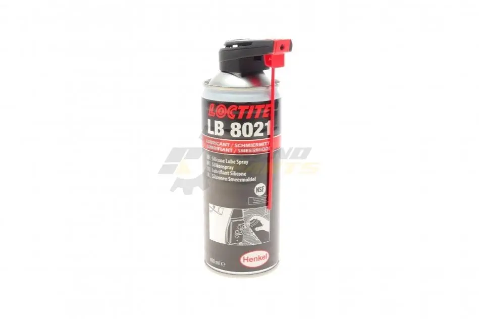 Змазка силіконова (спрей) LB 8021, 400ML LOCTITE 2101262 (фото 1)
