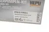 Комплект ременя ГРМ з помпою води HEPU PK07991 (фото 13)
