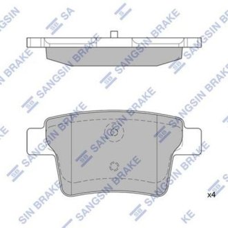 Комплект тормозных колодок Hi-Q (SANGSIN) SP2095