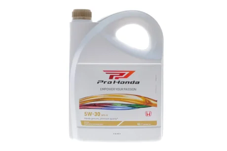 Масло 5W30 HFS-E PRO (4L) (API SN) HONDA 08232-P99-C4LPRO