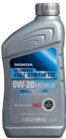 Масло моторное 0.95L Honda HG Ultimate Full Syntetic 0W20 HONDA 08798-9037 (фото 1)