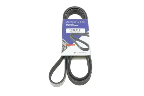 Ремінь генератора (поліклиновий) HUTCHINSON 1736 K 6