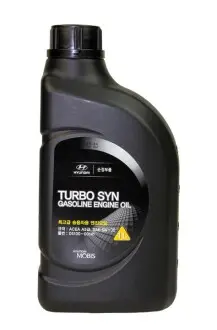 Олива моторна Turbo SYN Gasoline 5W-30 1L Hyundai/Kia/Mobis 05100-00141