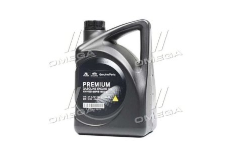 Олива моторна Premium Gasoline 5W-20 4L Hyundai/Kia/Mobis 0510000421