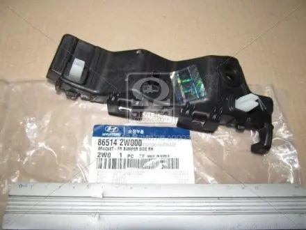 Кронштейн крепления переднего бампера правый Hyundai/Kia/Mobis 865142W000