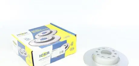 Диск гальмівний ICER 78BD5637-2