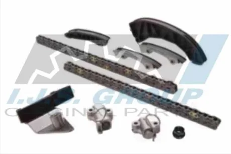 Комплект ланцюга ГРМ Hyundai Accent 1.5/1.6 CRDI 05- (ланцюг, натяжник) IJS GROUP 40-1042K