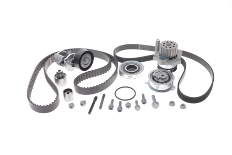 Комплект ГРМ + помпа + к-кт ременя генератора VW Caddy 1.6TDI-2.0TDI 09-15/ VW Crafter 2.0TDI 11-16 INA 530 0550 50