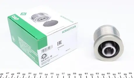 Шків генератора INA 535 0111 10