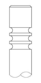 Клапан IN MB M104/M111/M120 35X7X101.50 Intervalves 2906.032 (фото 1)