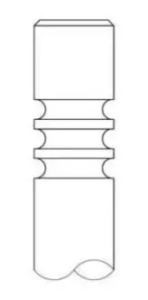Клапан впускний PSA 2.0HDI/2.2HDI DW10ATED4/DW12 FORD 2.0TDCI 29. Intervalves 3244.032 (фото 1)