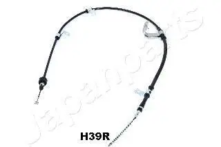 HYUNDAI Трос ручн.тормоа прав.AccentKia Rio 05- JAPANPARTS BCH39R