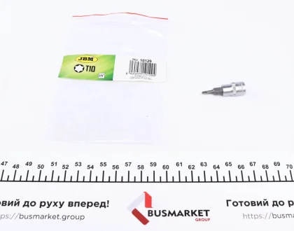 Головка 1/4" зі вставкою T10 JBM 10129