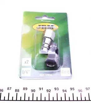 Швидкоз'єм пневматичний різьбовий EURO 1/4" (к-кт) (тато) JBM 13934