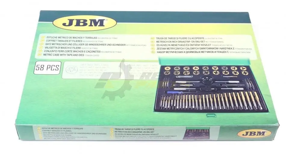 Набір інструмента для відновлення різьби JBM 50792 (фото 1)