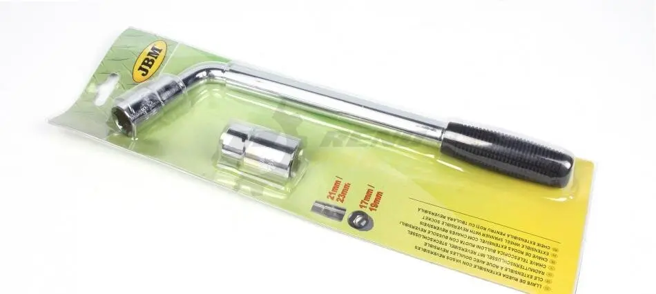 Ключ баллонный телескопический 1/2" 330-490 мм с головками 17-23 мм. JBM 51416 (фото 1)