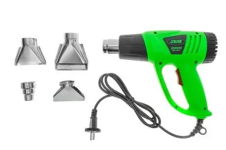 Фен промисловий 2000W (два режиму t°) JBM 53145
