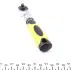 Тріскачка 1/4" телескопічна 72 зубця 150-200 мм JBM 53346 (фото 4)