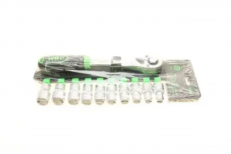 Набір торцевих головок 12-граней з тріскачкою 1/2" 10 од. JBM 54029