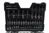 Haбир инcтpументов комбинированный 1/2&quot;, 1/4&quot; (головки, головки со вставкой, биты, отвертки) 108 ед. (хромированные) JBM 54048 (фото 4)