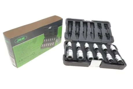 Набір головок 1/2" зі вставками Torx 12 од. JBM 54154