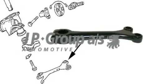 Рульова рейка JP GROUP 8144250600