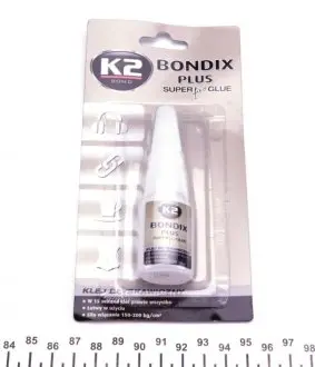 Універсальний суперклей / bond bondix plus 10g K2 B101