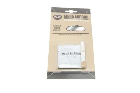 Клей для дзеркала заднього огляду / k2 mega mirror (0;6+0;5ml) K2 B110