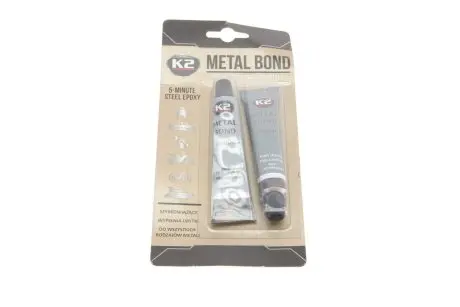 Епоксидний двокомпонентний клей / metal bond 56,7g K2 B116