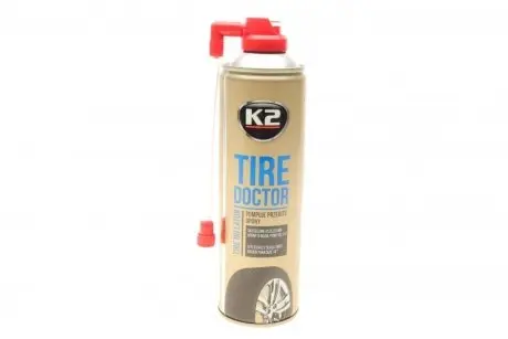 Засіб для аварійної герметизації (вулканізації) шин / bond tire doktor 500ml K2 B311