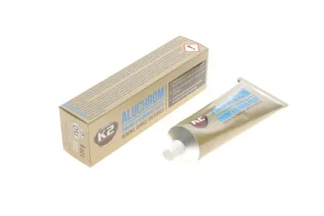 Паста для полировки хромированных изделий / k2 aluchrom 120g K2 K0031