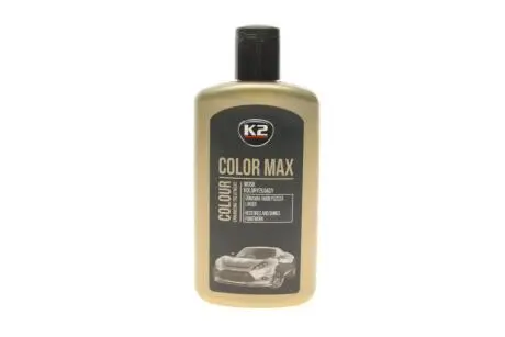 Поліроль восковий для кузова відтіняючий чорний/ k2 color max black 250ml K2 K020CAN