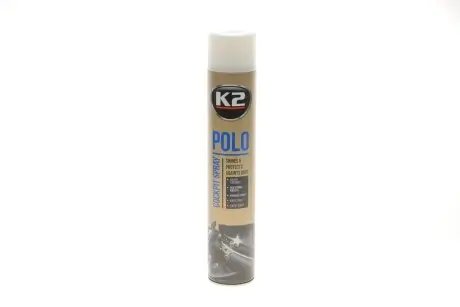 Поліроль для торпедо "фреш" / PERFECT POLO COCKPIT SPRAY 750ML FRESH K2 K407FR1