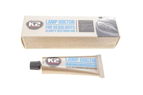Паста для полірування фар / k2 pro lamp doctor 60g K2 L3050