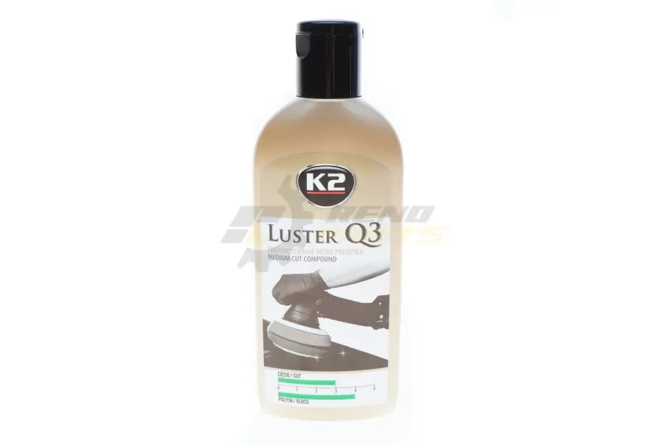 Супер швидка паста для механічного полірування (зелена)/ LUSTER Q3 MEDIUM CUT COMPOUND 250G K2 L3200N (фото 1)