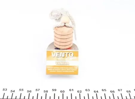 Автомобільний ароматизатор (освіжувач) повітря "ваніль" / vinci vento solo refill vanilia 8ml K2 V407