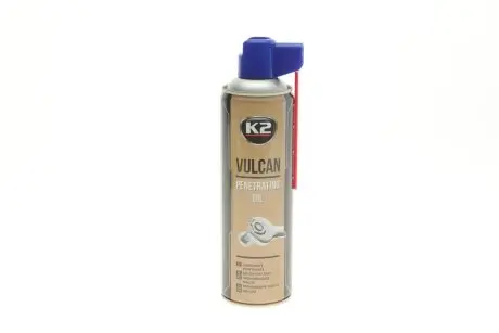 Засіб для полегшення відкручування болтів /k2 vulcan 500ml K2 W115