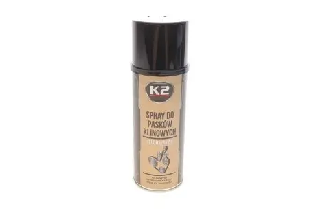 Засіб для змащення клинових ременів / k2 pro belt dressing 400ml K2 W126